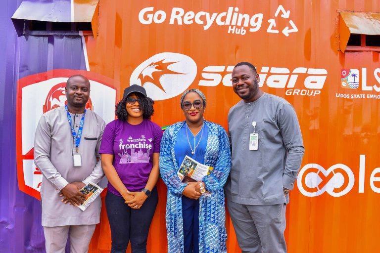 Sahara Group Foundation, In Partnership With Lagos State Employment Trust Fund (LSETF), Wecyclers, Launches Its Fourth Go-Recycling Hub In Onigbongbo LCDA
