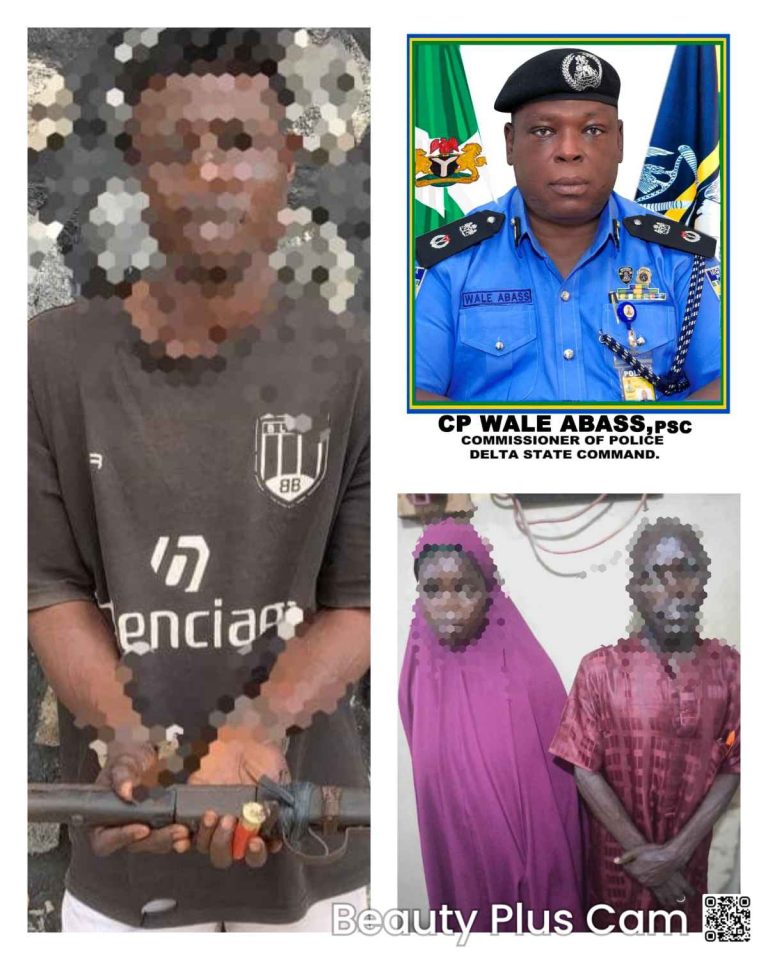 POLICE ARREST SUSPECTED CHILD TRAFFICKERS, RESCUE TWO YEAR OLD CHILD