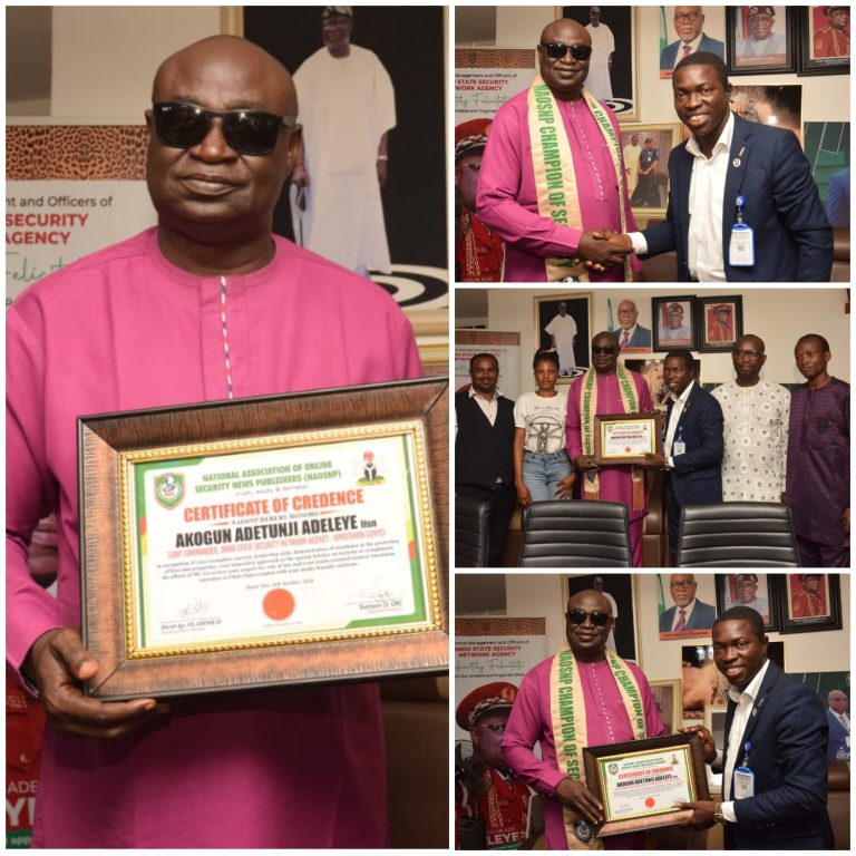 ONDO DECIDES 2024!!! WE WILL PROVIDE SECURITY OUTSIDE ELECTION ARENA -ONDO AMOTEKUN BOSS, AKOGUN ADETUNJI ADELEYE ASSURES