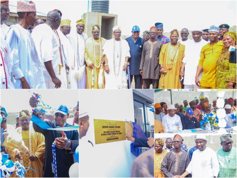 Oba Oladele Kosoko, Primate Ayodele, Others Commission Iworo 100.1 FM In Lagos