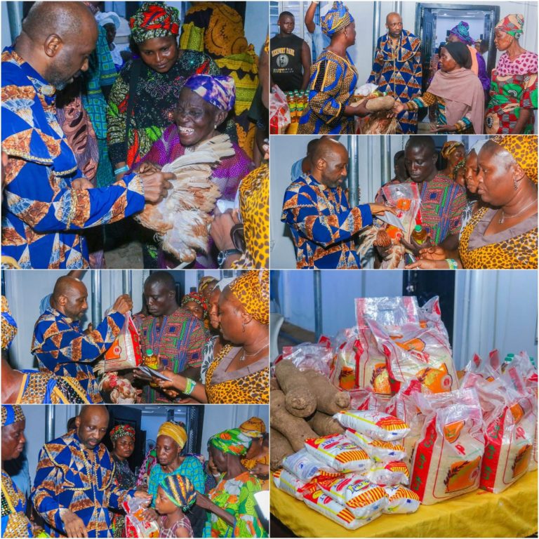 Eid-El-Fitr: Primate Ayodele Distributes Bags Of Rice, Chicken, Others To Muslims