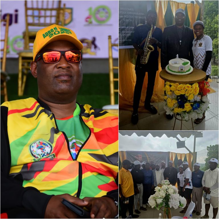 Elite 18 Global Golfers Honours Aare Adetola Emmanuelking With Nigeria’s First Ever Noble Golfer Award