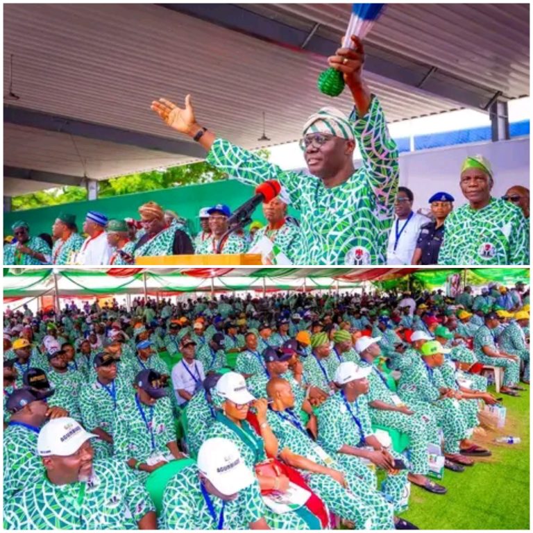 LGA Election: Sanwo-Olu Presents Flags To APC Chairmanship Candidates