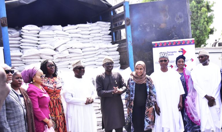 Palliatives Provided!!! Dangote Donates 80,000 Bags Of Rice To Lagos Residents