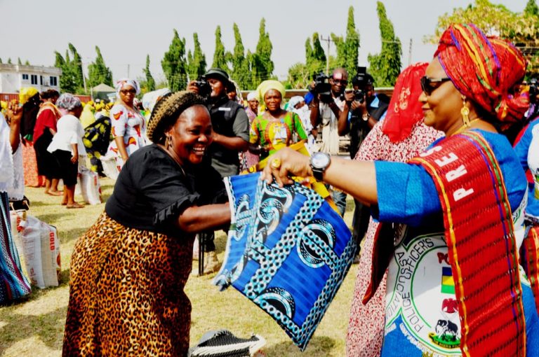 PHOTO NEWS!!! Emeka Offor Foundation Partners POWA, Distributes Welfare Items To Wives Of Police Officers