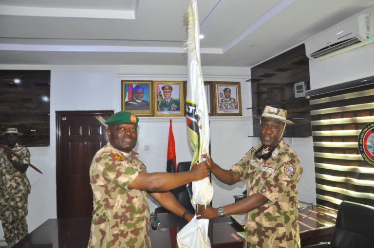 MAJOR GENERAL LANDER SARASO TAKES OVER COMMAND OF SECTOR 2 OPERATION HADIN KAI 