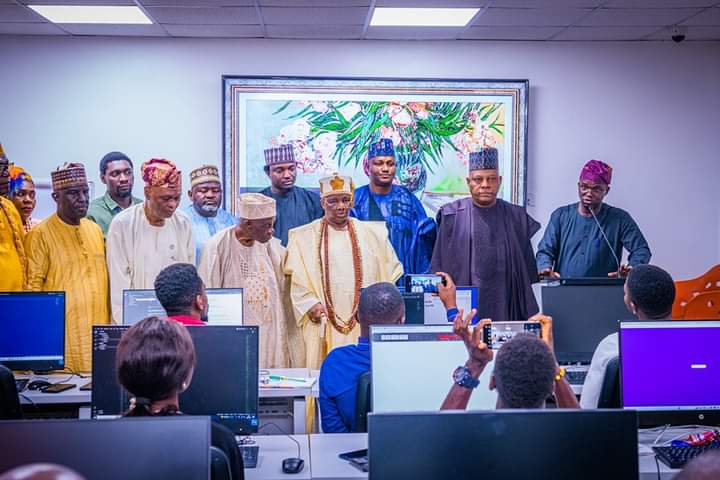 Sanwo-Olu Commissions SAIL Innovation Lab; Shettima Commends Senator Abiru, Wife