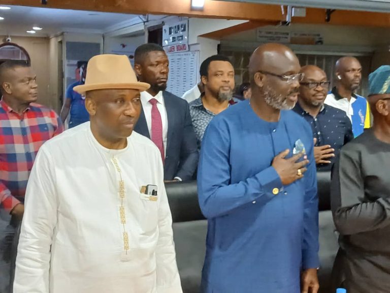 Just In! Primate Ayodele Welcomes Former Liberia President, George Weah To Nigeria (PHOTOS)  ,