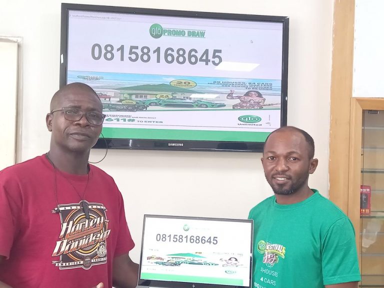 Glo Draws Another House In Ibadan In Festival Of Joy Promo