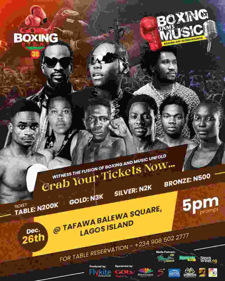 Six Reasons You Should Be At The Biggest Music, Boxing Carnival, GOtv Boxing Night