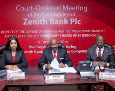 Zenith Bank Set For Growth As Shareholders Approve Holding Company Structure